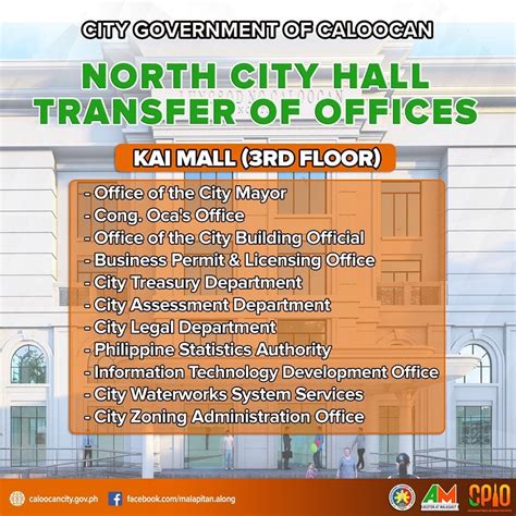 north caloocan city hall|Caloocan City Hall North, Local Government Office .